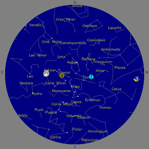 Sky Chart - click to enlarge