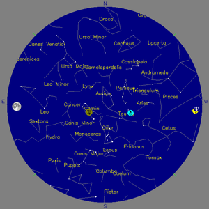 Sky Chart - click to enlarge