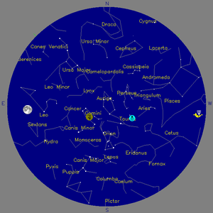 Sky Chart - click to enlarge