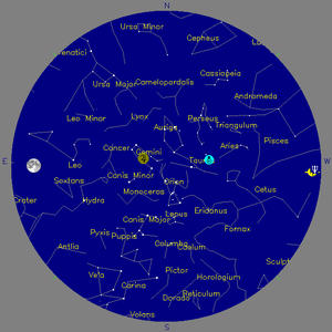 Sky Chart - click to enlarge