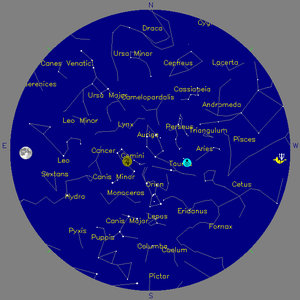 Sky Chart - click to enlarge