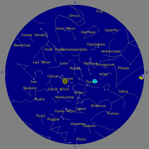 Sky Chart - click to enlarge