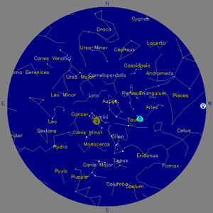 Sky Chart - click to enlarge