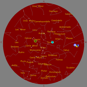 Sky Chart - click to enlarge
