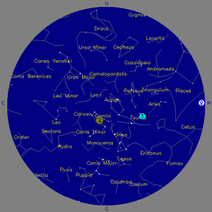Sky Chart - click to enlarge