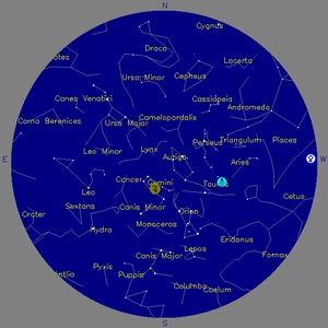 Sky Chart - click to enlarge