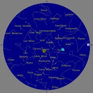 Sky Chart - click to enlarge