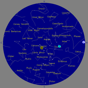 Sky Chart - click to enlarge
