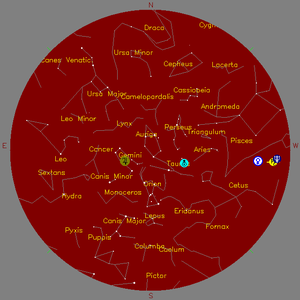 Sky Chart - click to enlarge