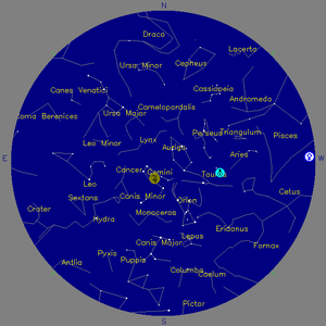 Sky Chart - click to enlarge