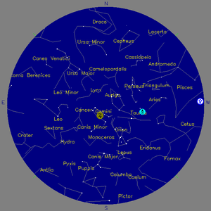 Sky Chart - click to enlarge