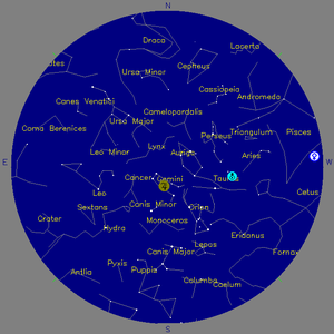 Sky Chart - click to enlarge
