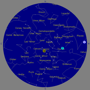Sky Chart - click to enlarge