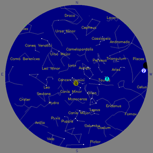 Sky Chart - click to enlarge