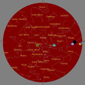 Sky Chart - click to enlarge