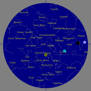 Sky Chart - click to enlarge