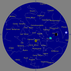 Sky Chart - click to enlarge