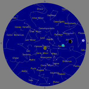 Sky Chart - click to enlarge
