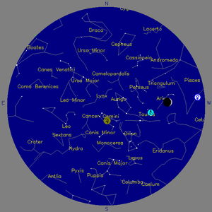 Sky Chart - click to enlarge