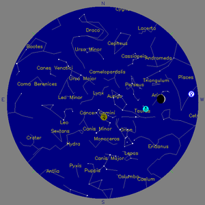 Sky Chart - click to enlarge
