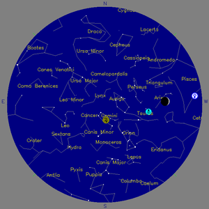 Sky Chart - click to enlarge