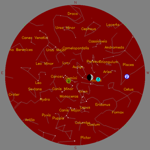 Sky Chart - click to enlarge