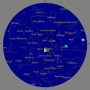 Sky Chart - click to enlarge