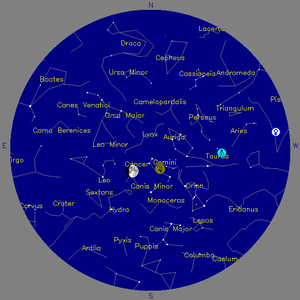 Sky Chart - click to enlarge