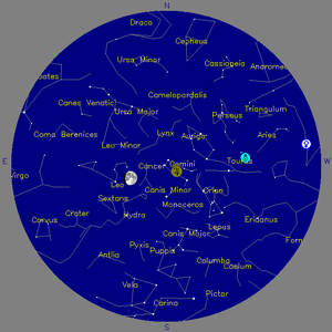Sky Chart - click to enlarge