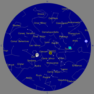 Sky Chart - click to enlarge