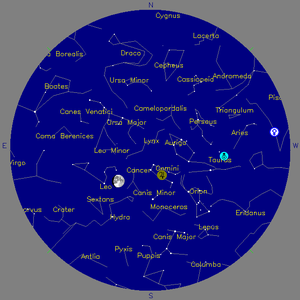 Sky Chart - click to enlarge