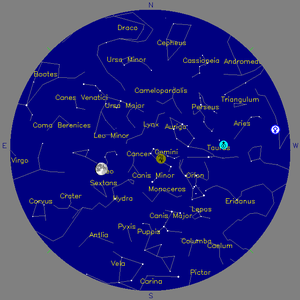 Sky Chart - click to enlarge