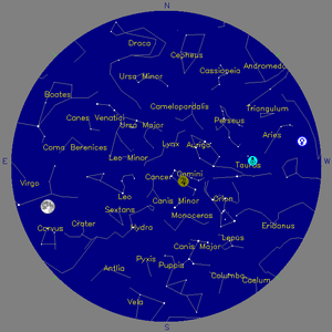 Sky Chart - click to enlarge