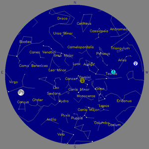Sky Chart - click to enlarge