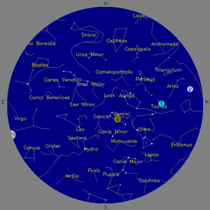 Sky Chart - click to enlarge