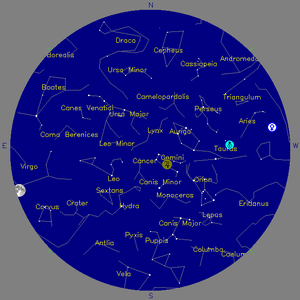 Sky Chart - click to enlarge