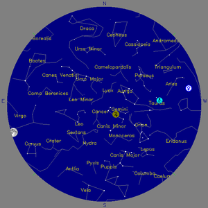 Sky Chart - click to enlarge