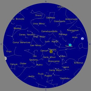 Sky Chart - click to enlarge