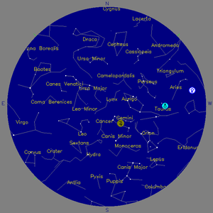 Sky Chart - click to enlarge