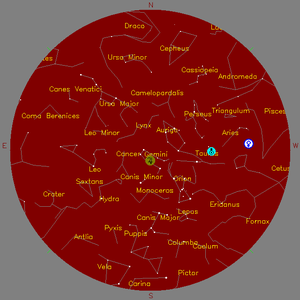 Sky Chart - click to enlarge