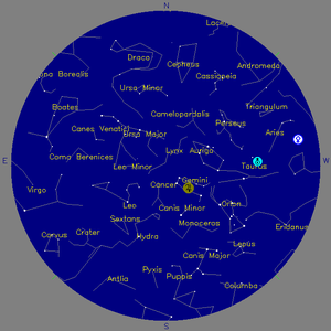 Sky Chart - click to enlarge