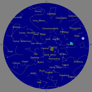 Sky Chart - click to enlarge