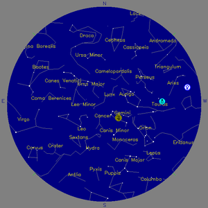 Sky Chart - click to enlarge