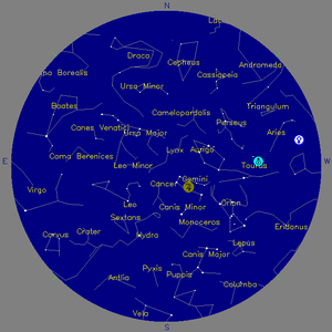 Sky Chart - click to enlarge