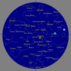 Sky Chart - click to enlarge