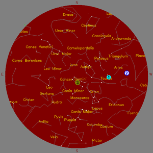 Sky Chart - click to enlarge