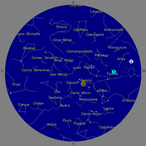 Sky Chart - click to enlarge