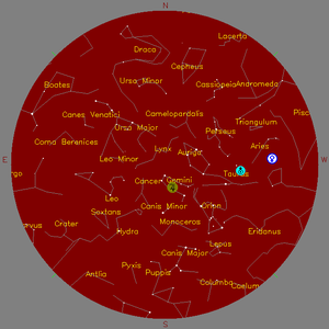 Sky Chart - click to enlarge