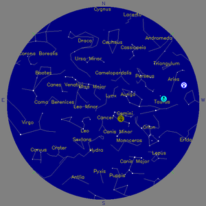 Sky Chart - click to enlarge