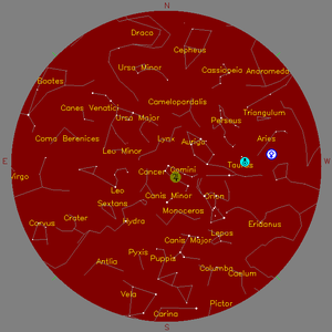 Sky Chart - click to enlarge